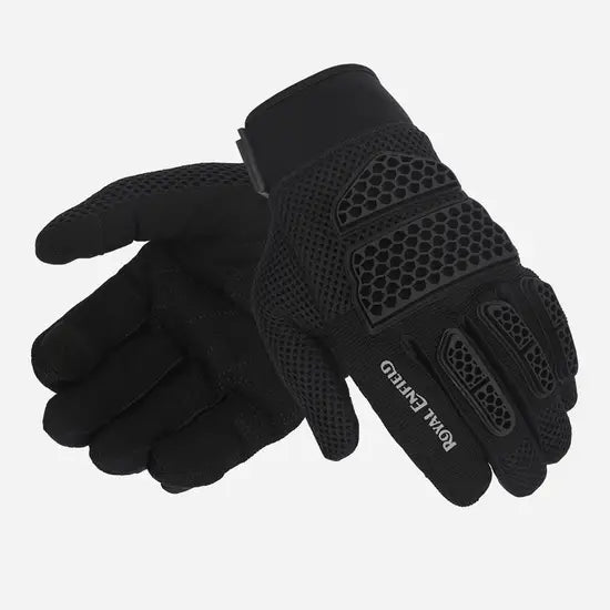 ROYAL ENFIELD STREET ACE V2 GLOVES - BLACK
