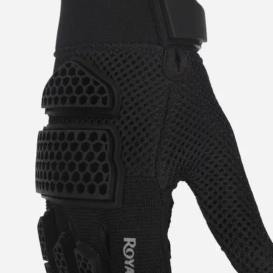 ROYAL ENFIELD STREET ACE V2 GLOVES - BLACK