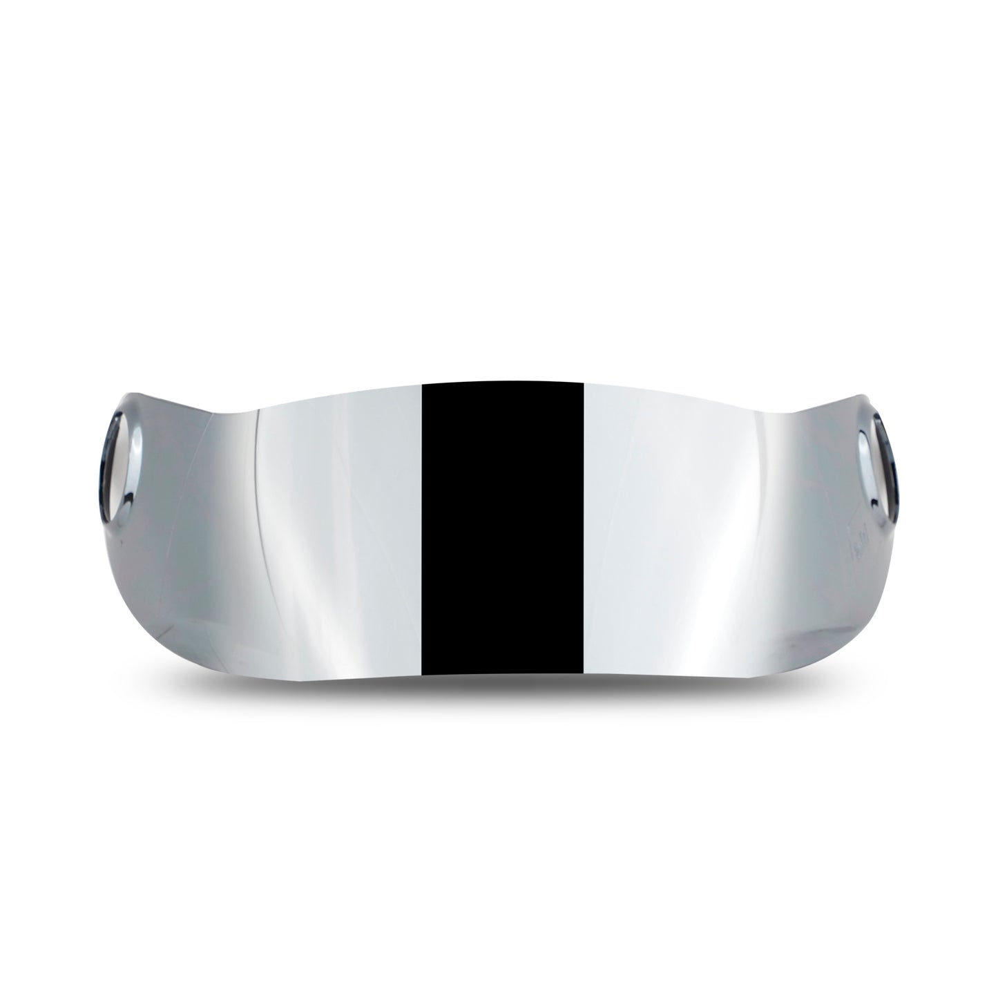 Steelbird SBH-17 Helmet Visor Compatible for All SBH-17 Model Helmets(Chrome Silver Visor)