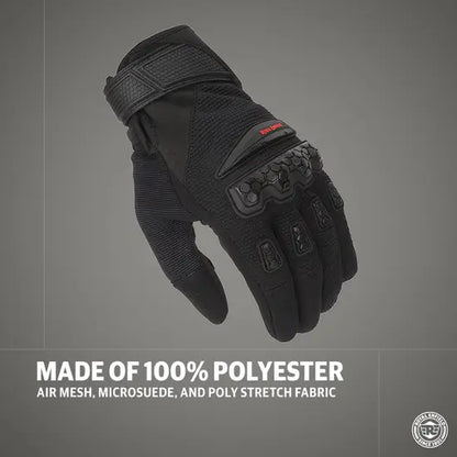 ROYAL ENFIELD URBAN HUSTLER V2 GLOVES -BLACK