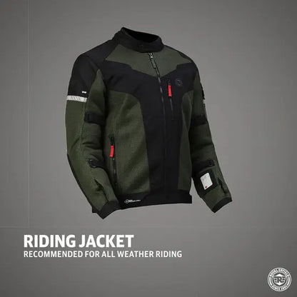 WINDFARER V2 RIDING JACKET - GREEN