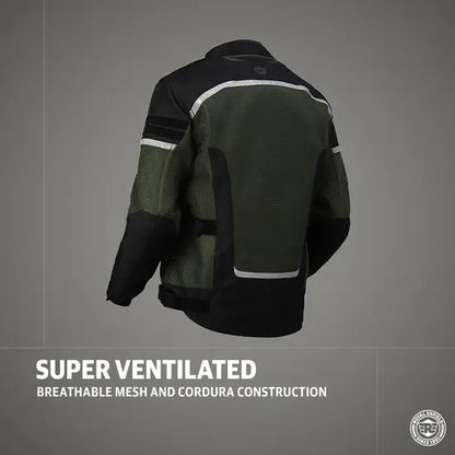 WINDFARER V2 RIDING JACKET - GREEN